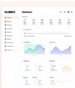 Nubex user portal dashboard